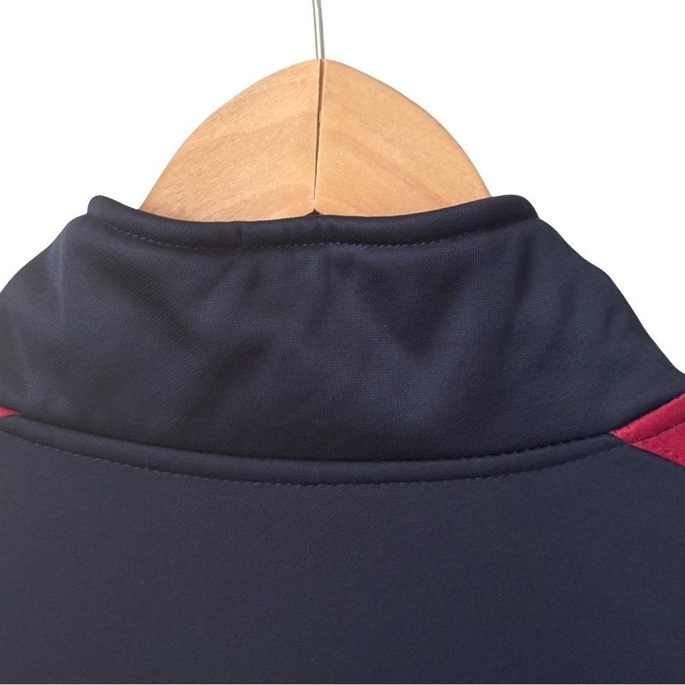 FC Barcelona Jacket Full Zip Blue Red Track Long Sleeve Soccer Barca Mens M - Picture 9 of 16